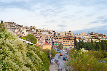 Image showing Thessaloniki street architecture, Greece