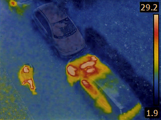 Image showing Thermal Imaging Surveillance