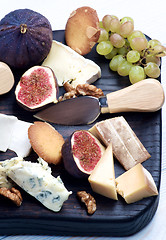 Image showing Gourmet Cheese Plate
