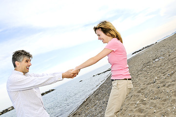 Image showing Happy mature couple