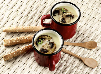 Image showing Mushrooms Cream Soup