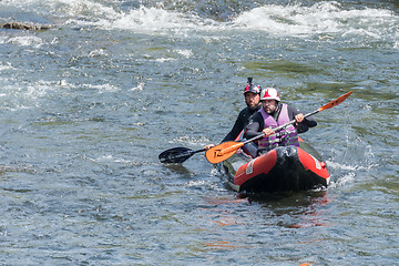 Image showing Unidentified athletes competing at Paivafest