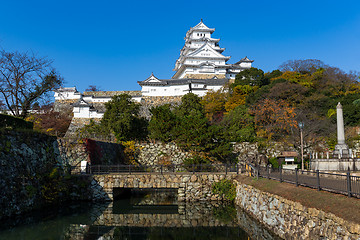 Image showing Himeji castle in Japan