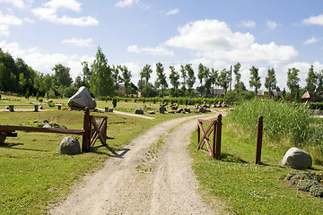 Image showing Footpath in the park