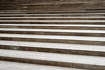 Image showing Stairs at city recreation place