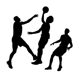 Image showing Basketball game