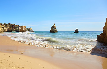 Image showing Waves of Atlantic Ocean