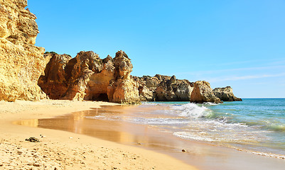 Image showing Waves of Atlantic Ocean