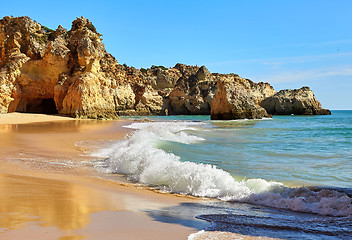 Image showing Waves of Atlantic Ocean