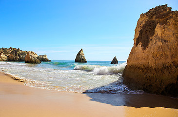 Image showing Waves of Atlantic Ocean