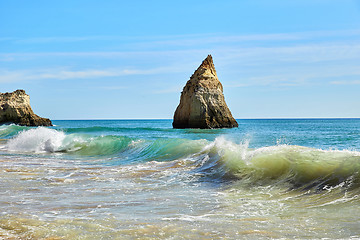 Image showing Waves of Atlantic Ocean