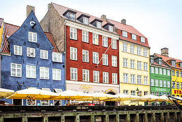 Image showing Colorful Copenhagen houses