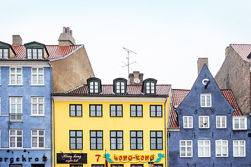 Image showing Colorful Copenhagen houses