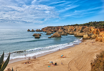 Image showing  beaches of Portimao