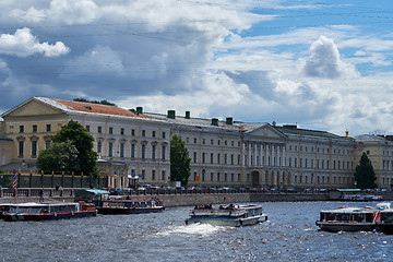 Image showing Fontanka river. 