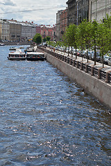 Image showing Fontanka river.