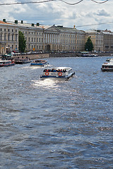 Image showing View of Fontanka river