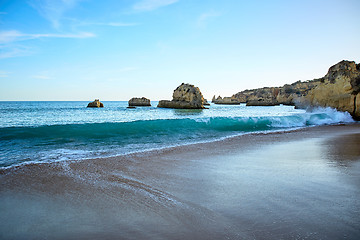 Image showing Waves of Atlantic Ocean