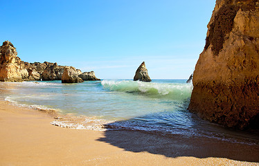 Image showing Waves of Atlantic Ocean