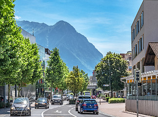 Image showing Vaduz town, the capital of Liechtenstein, Europe