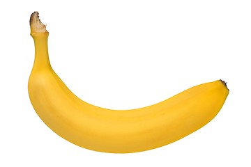 Image showing Banana on white