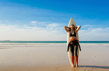 Image showing Another day of surf