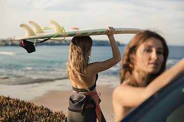 Image showing Another surf day