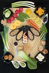 Image showing Japanese Macrobiotic Food 