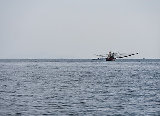 Image showing Fishing vessel on the Andaman Sea