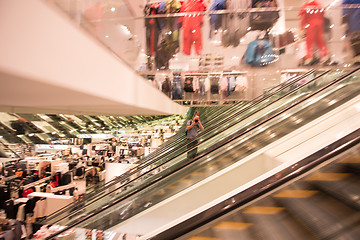 Image showing photographer at the mall