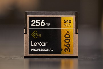 Image showing Cfast memory card