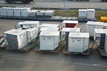 Image showing Air Cargo Containers