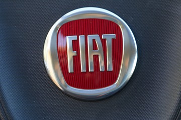 Image showing Fiat car logo