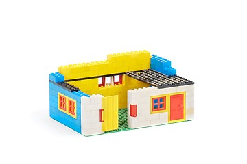 Image showing Lego Brick House