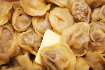 Image showing hot cooked dumplings 