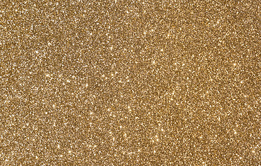 Image showing Glittering golden background