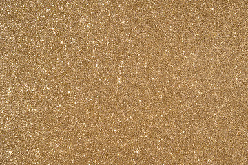 Image showing Glittering golden background