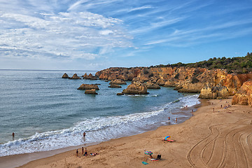 Image showing  beaches of Portimao