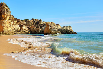 Image showing Waves of Atlantic Ocean