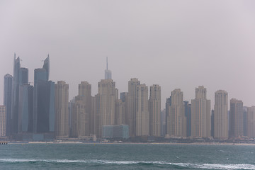 Image showing Panorama Dubai city UAE