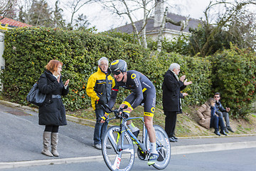 Image showing The Cyclist Alexandre Pichot - Paris-Nice 2016