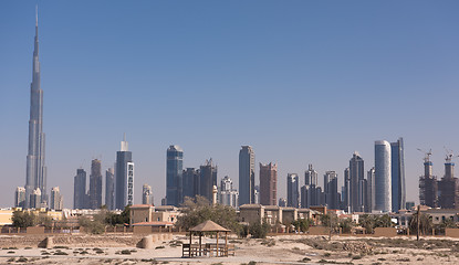 Image showing Panorama Dubai city