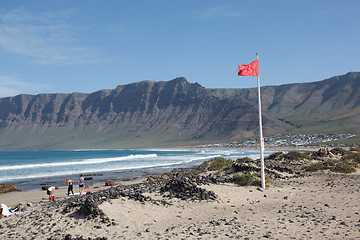 Image showing Landscape Lanzarote