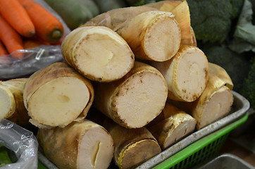 Image showing Fresh bamboo shoots