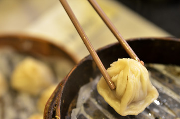 Image showing Traditional soup dumpling Xiao Long Bao