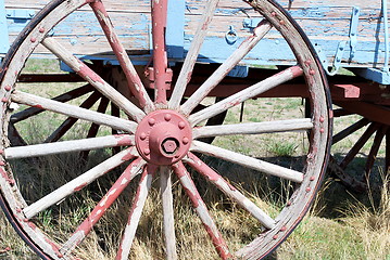 Image showing Vintage wagon.