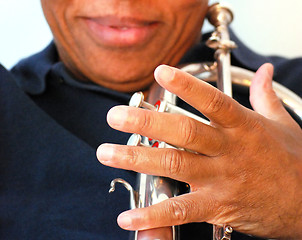 Image showing Jazz musician.