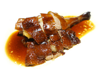 Image showing Chinese style bbq roast goose 