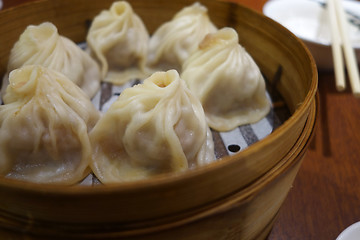 Image showing Traditional soup dumpling Xiao Long Bao