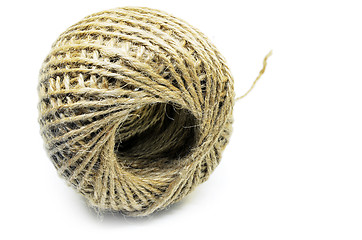 Image showing Linen string isolated